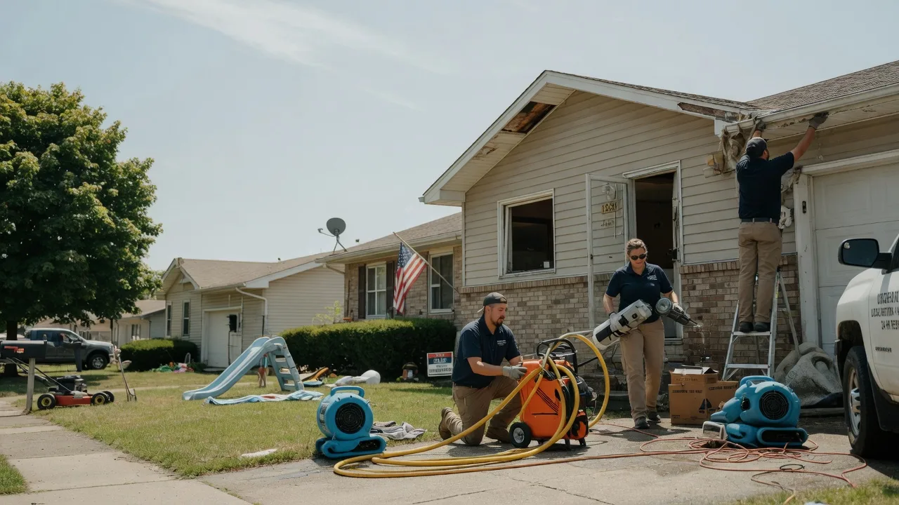 Water Damage Restoration in Mcbrides, MI near me